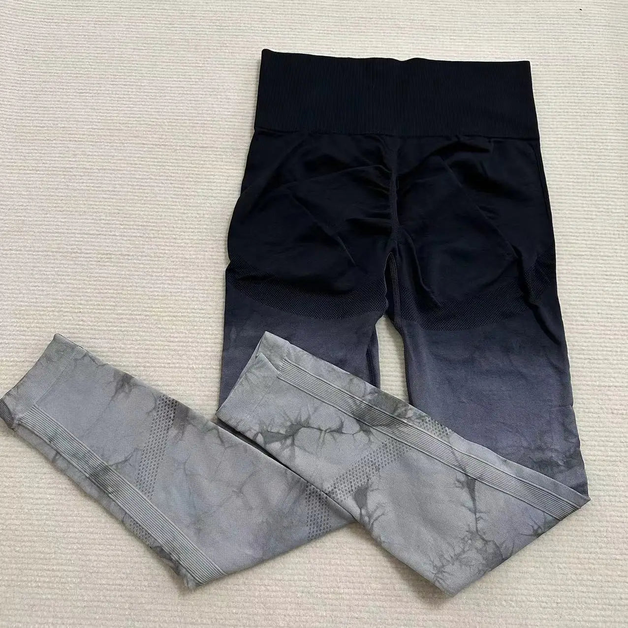 Gradient High-Waist Hip-Lifting Yoga Pants